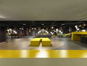 20-健身房MAX模型/健身房场景模型