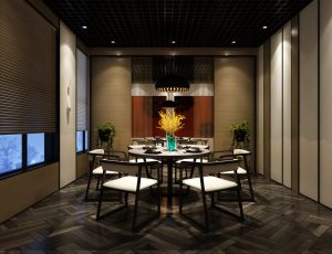 59-餐厅包房/包间MAX模型餐厅包房/包间场景模型