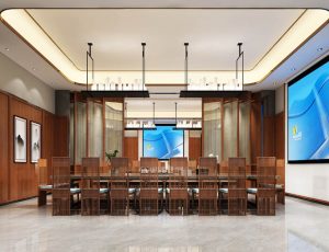 41-会议室/培训室MAX模型/开会培训室场景模型