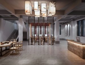 16-办公室MAX模型/办公大厅场景模型