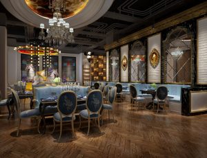 29-餐厅/自助餐厅/火锅店/MAX模型餐厅/自助餐厅/火锅店场景模型