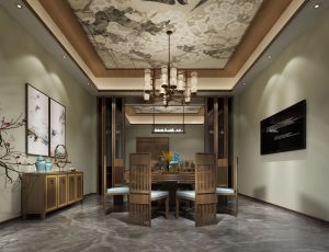 64-餐厅包房/包间MAX模型餐厅包房/包间场景模型