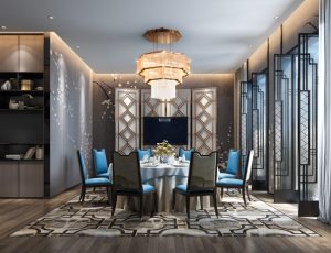 97-餐厅包房/包间MAX模型餐厅包房/包间场景模型