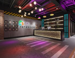 22-健身房MAX模型/健身房场景模型