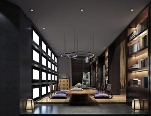 35-会客室/接待室MAX模型/贵宾接待/接待区场景模型