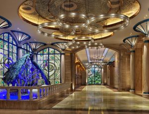 47-走廊/电梯间MAX模型/过道/电梯间场景模型