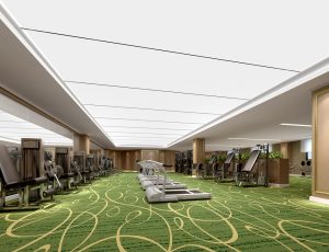 16-健身房MAX模型/健身房场景模型