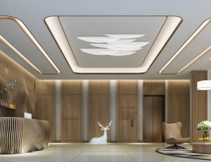 71-前台/服务台/接待台MAX模型前台/服务台场景模型