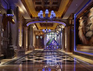 14-酒吧MAX模型/公装工装KTV酒吧场景模型