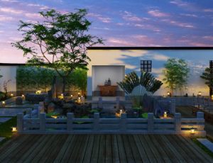 02-庭院/吧台/大厅/其他MAX模型场景模型