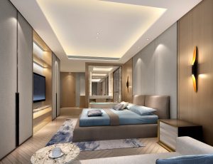 29-酒店客房/单间标间MAX模型酒店客房/单间标间场景模型