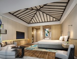 18-酒店客房/单间标间MAX模型酒店客房/单间标间场景模型