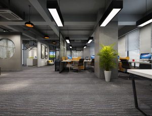 22-办公室MAX模型/办公大厅场景模型