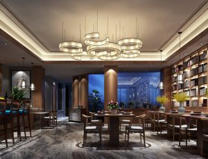 77-餐厅/自助餐厅/火锅店/MAX模型餐厅/自助餐厅/火锅店场景模型