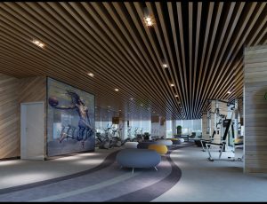 15-健身房MAX模型/健身房场景模型