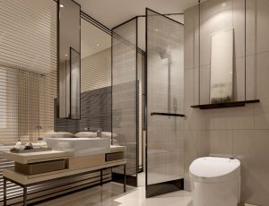 03-酒店卫生间MAX模型/公共卫生间场景模型