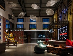 09-电影院MAX模型/公装工装电影院/电影院场景模型