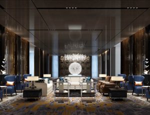 34-会客室/接待室MAX模型/贵宾接待/接待区场景模型