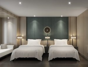 64-酒店客房/单间标间MAX模型酒店客房/单间标间场景模型