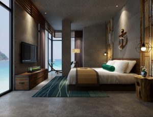 13-酒店客房/单间标间MAX模型酒店客房/单间标间场景模型