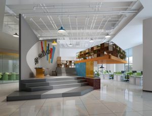 05-办公室MAX模型/办公大厅场景模型