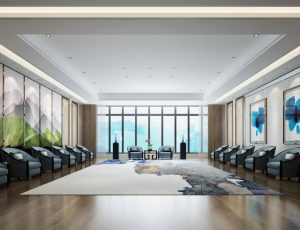 17-会议室/培训室MAX模型/开会培训室场景模型