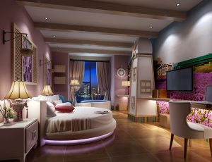 31-酒店客房/单间标间MAX模型酒店客房/单间标间场景模型