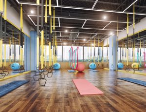 26-健身房MAX模型/健身房场景模型