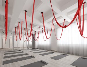 28-健身房MAX模型/健身房场景模型