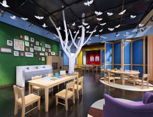 10-幼儿园/儿童娱乐场MAX模型/幼儿园/儿童娱乐场场景模型