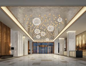 14-酒店大堂MAX模型/酒店大堂场景模型