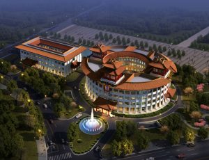 [31]MAX建筑效果图模型/室外鸟瞰/景观/单体建筑MAX模型