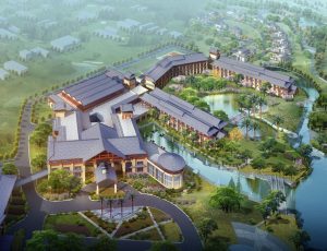 [94]MAX建筑效果图模型/室外鸟瞰/景观/单体建筑MAX模型