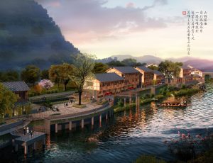 [51]MAX建筑效果图模型/室外鸟瞰/景观/单体建筑MAX模型