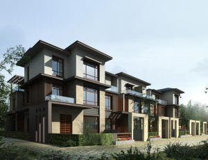 [114]MAX建筑效果图模型/室外鸟瞰/景观/单体建筑MAX模型