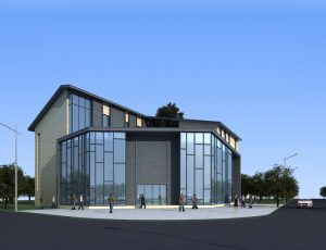 [63]MAX建筑效果图模型/室外鸟瞰/景观/单体建筑MAX模型