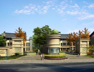 [129]MAX建筑效果图模型/室外鸟瞰/景观/单体建筑MAX模型