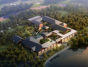 [113]MAX建筑效果图模型/室外鸟瞰/景观/单体建筑MAX模型