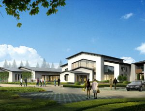 [90]MAX建筑效果图模型/室外鸟瞰/景观/单体建筑MAX模型