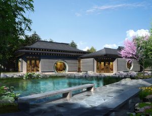 [15]MAX建筑效果图模型/室外鸟瞰/景观/单体建筑MAX模型