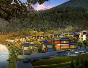 [53]MAX建筑效果图模型/室外鸟瞰/景观/单体建筑MAX模型