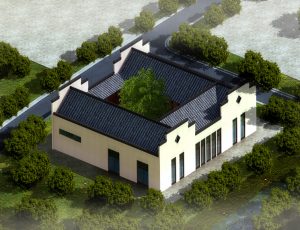 [75]MAX建筑效果图模型/室外鸟瞰/景观/单体建筑MAX模型