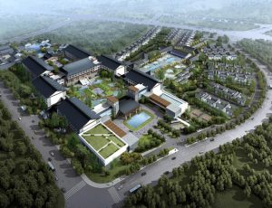 [93]MAX建筑效果图模型/室外鸟瞰/景观/单体建筑MAX模型