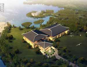 [85]MAX建筑效果图模型/室外鸟瞰/景观/单体建筑MAX模型