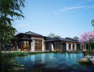 [13]MAX建筑效果图模型/室外鸟瞰/景观/单体建筑MAX模型