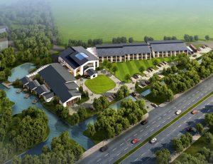 [92]MAX建筑效果图模型/室外鸟瞰/景观/单体建筑MAX模型