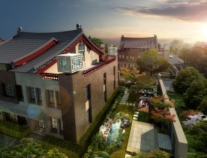 [134]MAX建筑效果图模型/室外鸟瞰/景观/单体建筑MAX模型