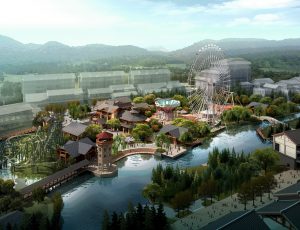 [45]MAX建筑效果图模型/室外鸟瞰/景观/单体建筑MAX模型