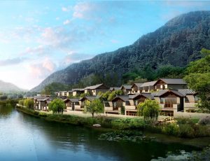 [100]MAX建筑效果图模型/室外鸟瞰/景观/单体建筑MAX模型