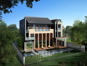 [95]MAX建筑效果图模型/室外鸟瞰/景观/单体建筑MAX模型